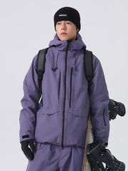 Men's Searipe Unisex All-Weather Mountain Rider Backcountry Utility Snow Jacket