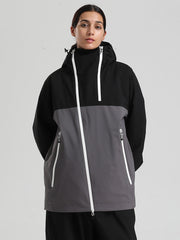 Women's Gsou Snow HyperDrive All-Season Color Block Mountain Cargo Snow Jacket