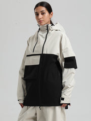 Women's Gsou Snow Terrain Flow FlexZip Hybrid Cargo Snowboard Jacket