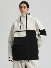 Women's Gsou Snow Terrain Flow FlexZip Hybrid Cargo Snowboard Jacket
