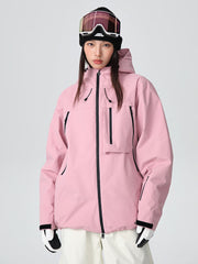 Chaqueta de nieve holgada todoterreno Searipe Durable Mountain Pro para mujer