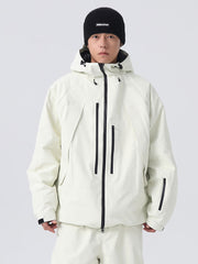 Men's Searipe Unisex Durable Mountain Rider All-Terrain Baggy Snow Jacket