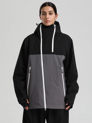 Women's Gsou Snow HyperDrive All-Season Color Block Mountain Cargo Snow Jacket