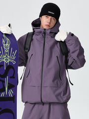 Chaqueta de nieve holgada para todo tipo de clima Searipe Durable Mountain Pro para hombre