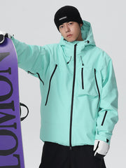 Chaqueta de nieve holgada todoterreno Searipe Durable Mountain Pro para hombre