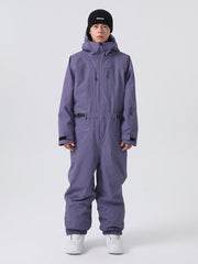 Men's Searipe Mountain Freerider One Piece Ski Suits Full Body Baggy Snowsuits