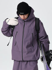 Chaqueta de nieve holgada para todo tipo de clima Searipe Durable Mountain Pro para hombre