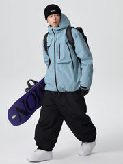 Men's Searipe Unisex Durable Mountain Pro All-Terrain Baggy Snow Suit