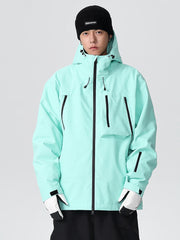 Chaqueta de nieve holgada todoterreno Searipe Durable Mountain Pro para hombre