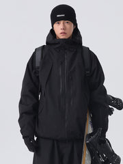 Men's Searipe Unisex Durable Mountain Rider All-Terrain Baggy Snow Jacket