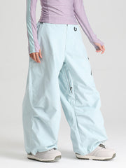 Women's Gsou Snow Durable Urban Vibe All Function Baggy Snow Pants