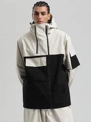 Men's Gsou Snow Terrain Flow FlexZip Hybrid Cargo Snowboard Jacket