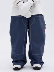 Women's Urban Street Style Freerider Baggy Snow Pants