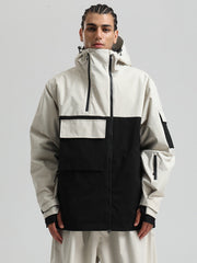 Men's Gsou Snow Terrain Flow FlexZip Hybrid Cargo Snowboard Jacket