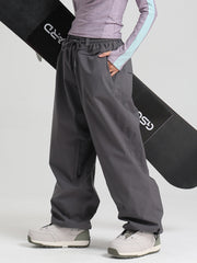 Women's Gsou Snow Mountain Freestyle SnowFlex Street Hybrid Cargo Snow Pants