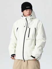 Chaqueta de nieve holgada todoterreno Searipe Durable Mountain Pro para hombre
