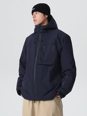 Chaqueta de nieve holgada todoterreno Searipe Durable Mountain Pro para hombre