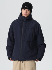 Chaqueta de nieve holgada todoterreno Searipe Durable Mountain Pro para hombre