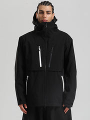 Men's Gsou Snow Durable Mountain Pro Winter Function Cargo Snow Jacket