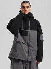 Men's Gsou Snow Terrain Flow FlexZip Hybrid Cargo Snowboard Jacket