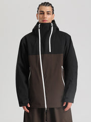 Men's Gsou Snow HyperDrive All-Season Color Block Mountain Cargo Snow Jacket