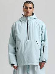 Men's Gsou Snow Durable Urban Vibe Pullover Anorak Snowboard Jacket