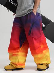 Men's Gsou Snow Durable Urban Vibe All Function Baggy Snow Pants