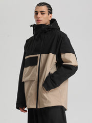 Men's Gsou Snow Terrain Flow FlexZip Hybrid Cargo Snowboard Jacket