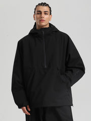 Men's Gsou Snow Durable Urban Vibe Pullover Anorak Snowboard Jacket