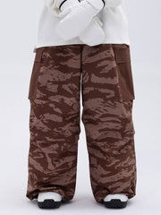 Women's Mountain Chill Freestyle Prime Baggy Camo Snowboard Pants