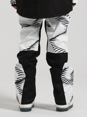 Gsou Snow Herren-Skihose mit mehrfarbigen Streifen