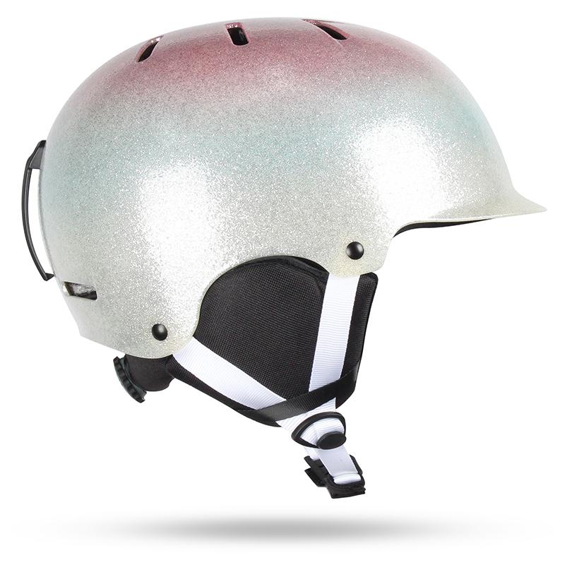 Gsou Snow Adult Pink Laser Gradient Silver Plating Lightweight Integra –