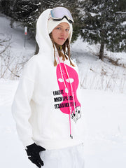 Sudadera con capucha unisex resistente al agua Snowall Gangster Swagger Snowscape para hombre 