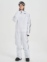 Women's Overski Warm Waterproof Thickened One Piece Snowboard Suits