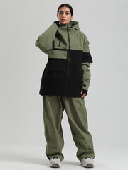 Women's Gsou Snow Terrain Flow FlexZip Hybrid Cargo Snowboard Suits