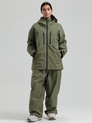 Women's Gsou Snow Durable Mountain Pro Insulated Wind Armor Snow Suits