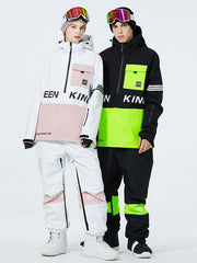 Trajes de nieve anorak con media cremallera SnowGuard de Mountain Peak para mujer