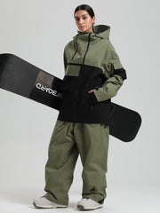 Women's Gsou Snow Terrain Flow FlexZip Hybrid Cargo Snowboard Suits