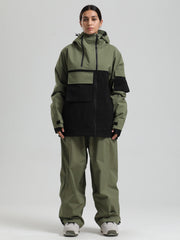 Women's Gsou Snow Terrain Flow FlexZip Hybrid Cargo Snowboard Suits