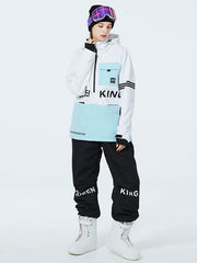 Trajes de nieve anorak con media cremallera SnowGuard de Mountain Peak para mujer