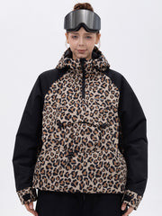 Women's Mountain Freestyle Cargo Pocket Bomber Camo Snowboard Jacket