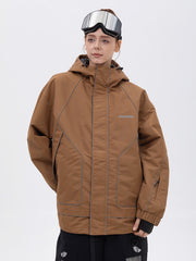 Women's All Weather Mountain Chill Reflective Snow Jacket – Night Skiing & Snowboard