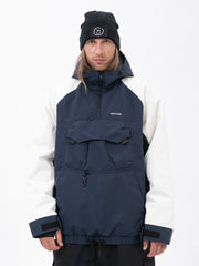 Men's Mountain Freestyle Cargo Pocket Bomber Camo Snowboard Jacket