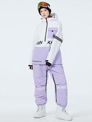 Trajes de nieve anorak con media cremallera SnowGuard de Mountain Peak para mujer