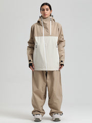 Women's Gsou Snow HyperDrive All-Season Color Block Mountain Cargo Snow Suits