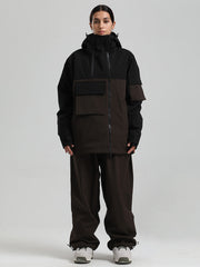 Women's Gsou Snow Terrain Flow FlexZip Hybrid Cargo Snowboard Suits