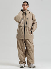 Women's Gsou Snow Durable Mountain Pro Winter Function Cargo Snow Suits