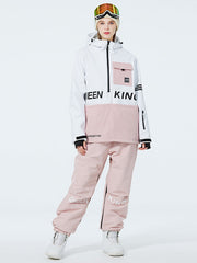 Trajes de nieve anorak con media cremallera SnowGuard de Mountain Peak para mujer