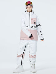 Trajes de nieve anorak con media cremallera SnowGuard de Mountain Peak para mujer