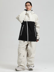 Women's Gsou Snow HyperDrive All-Season Color Block Mountain Cargo Snow Suits